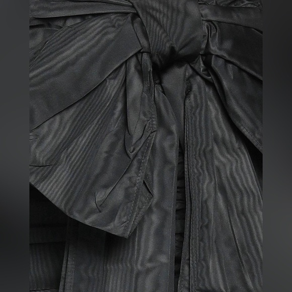 RED VALENTINO Black Bow Mini Skirt - Size 46 - Picture 4 of 12